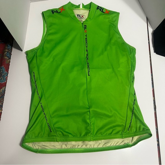 Polo by Ralph Lauren Neon Grn RLX Sport Top,, for Cycling or Golf - Picture 2 of 8
